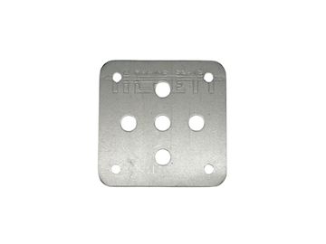 Alloy plate for seat Tillett