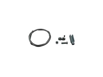Security brake cable complete with clips