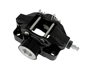 Front brake caliper left with brake pads medium