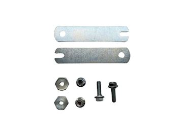 Bracket kit for intergral chain guard