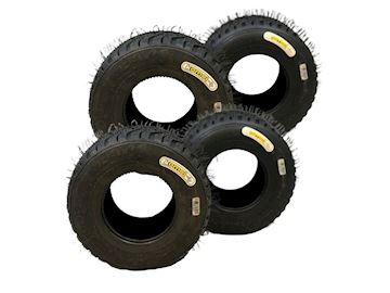 Kart tyres rain Komet K3W set