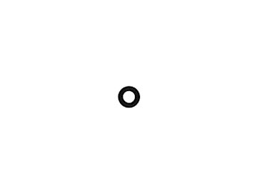O-ring for mixture screw Tillotson
