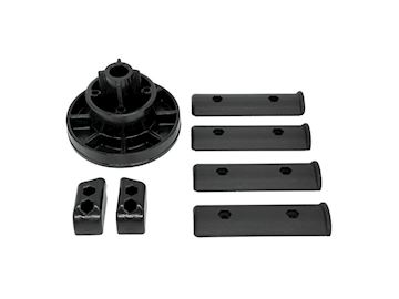 Tire diss-assembly device plastic spare parts