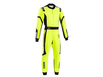Sparco thunder advanced overall geel/zwart