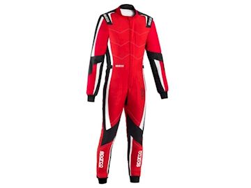 Sparco raceoverall K48 Kerb Advanced rood/zwart
