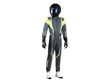 Sparco raceoverall K46 Prime K zwart/fluo geel